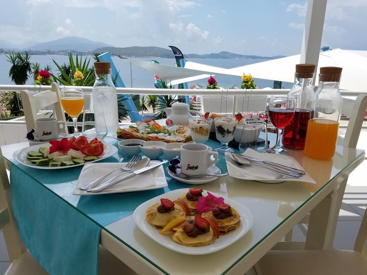 Hotel Aloha Sarandë Exterior foto